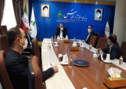 دیدار مدیر مخابرات منطقه آذربایجان شرقی با فرماندار جلفا