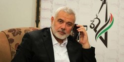 هنیه در گفتگو با ظریف: خط مقاومت و مبارزه با اشغالگری را ادامه می‌دهیم