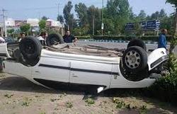 ۴ مصدوم دراثرواژگونی پژوپارس درفریمان