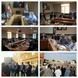 بازدید میدانی مسوولین شهرستان ساوجبلاغ و مدیریت شهری چهارباغ از شهرک ابریشم