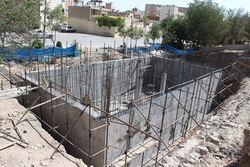 پیشرفت ۷۵ درصدی احداث مخزن خیابان مصلی