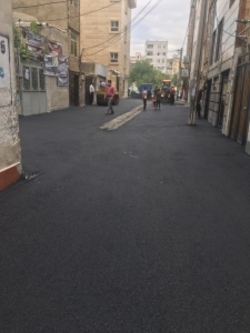 عملیات روکش آسفالت خیابان گلستان۲۸ فردیس انجام شد