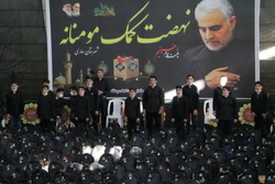 کمک مؤمنانه عزاداران با شعار «ما ملت امام حسینیم»