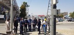 شبکه‌ پیشرفته توزیع برق در محور ورودی خروجی طرقبه مشهد افتتاح شد