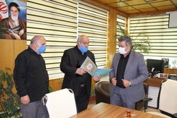 قدردانی ستاد عتبات عالیات کمالشهر از کارکنان آرامستان بهشت سکینه (س)