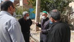 بازدید میدانی مدیر عامل آبفای نیشابور از بخش سرولایت