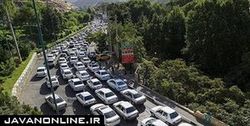 ترافیک سنگین در محور‌های فیروزکوه و کندوان