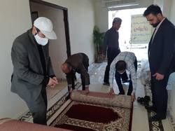 نمازخانه واحد پذیرایی بین‌راهی امیر سبزوار تجهیز شد