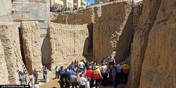 محبوس شدن ۴ نفر به دلیل ریزش آوار در خیابان ابوذر تهران