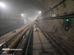 ایستگاه مترو اکباتان فعلا تعطیل است