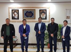 دیدار مدیران فدراسیون و سازمان لیگ با مدیر مجموعه ورزشی آزادی