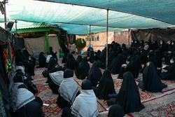 نوجوانان قرارگاه بنات المهدی طراحی و تدارک و مراسم میثاق با افلاکیان اجرا گردید