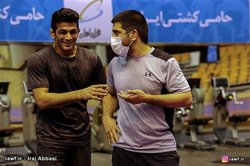 علیرضا دبیر در نقش سرمربی تیم ملی! / توصیه‌های فنی قهرمان المپیک به آزادکاران