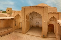 پایان مرمت اضطراری مسجد گنبد شهرسنگان در شهرستان خواف با مشارکت بخش خصوصی