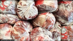 کشف ۳۰ تن گوشت منجمد برزیلی فاسد در کهریزک