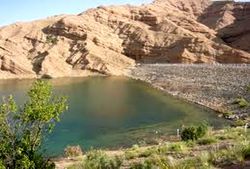 مانور بازگشائی دریچه سد طرق انجام شد