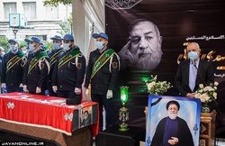 پیکر مرحوم حجت‌الاسلام و المسلمین شهیدی تشییع شد