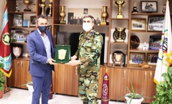 دیدار رئیس فراکسیون ورزش و جوانان با رئیس سازمان تربیت بدنی ارتش