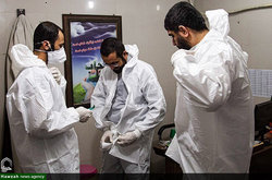 خدمات جهادی ۱۷۰ بسیجی خراسان‌شمالی در بیمارستان‌های کرونایی