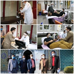 اهداي خون توسط كاركنان مخابرات منطقه اصفهان