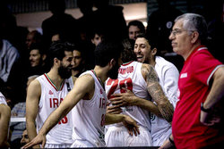 تیم ملی بسکتبال ایران مقابل عربستان پیروز شد