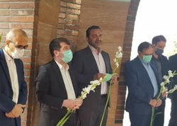 تجدید میثاق شهردار و معاونین و مدیران شهرداری مشکین دشت با شهدا در سال جدید