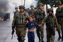 نظامیان صهیونیست بیش از ۱۶ هزار کودک فلسطینی را بازداشت کردند