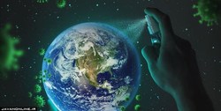 اختاپوس کرونا بر قامت رنجور بهداشت جهانی