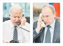 تماس تلفنی پرتنش بایدن و پوتین