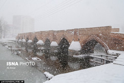 بارش باران و برف در نقاط مختلف کشور