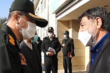 تکریم رئیس پلیس امنیت پایتخت از خلبان جانباز دفاع مقدس
