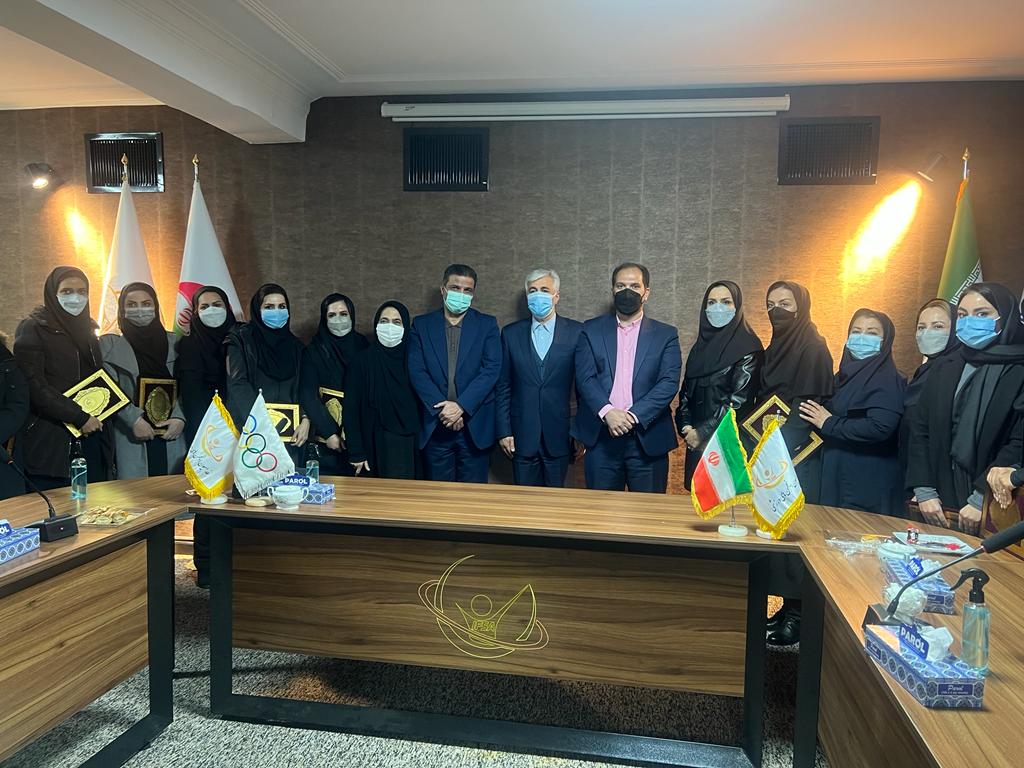 تجلیل از بانوان فدراسیون انجمن&zwnj;های ورزشی به مناسبت روز زن