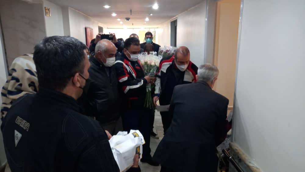 دیدار سردار یزدانی ازمرکز توانبخشی جسمی حرکتی دختران باغ فرشته به همراه کانون موتورسواران و ورزشکاران