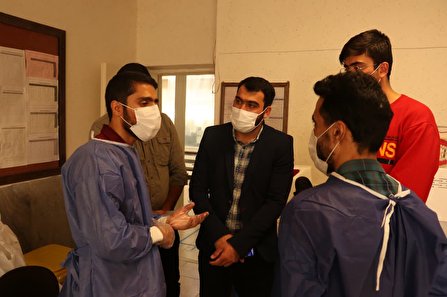 اولین مرحله پویش لبخند احسان در شهرستان کمیجان برگزارشد