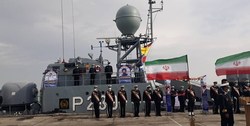 هشتادمین ناوگروه نیروی دریایی ارتش عازم آب‌های بین‌المللی شد