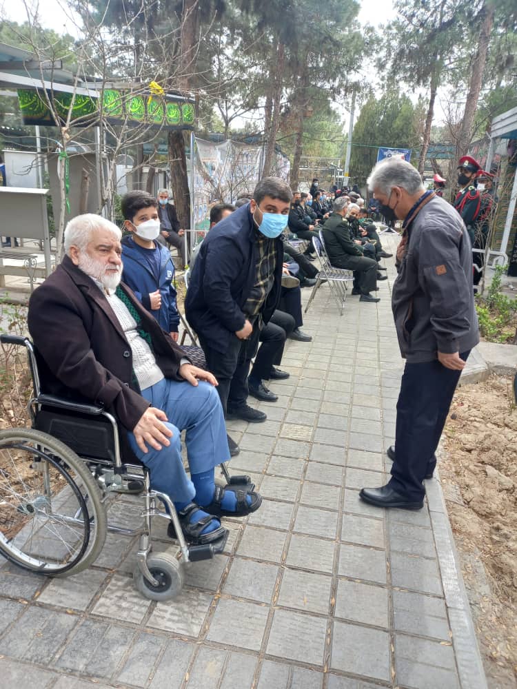برگزاری مراسم عبارروبی مزار شهدا با حضور ورزشکاران ورزشکاران