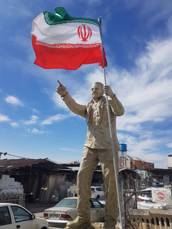 فناوری پرینتر سه‌بعدی در ساخت مجسمه حاج قاسم