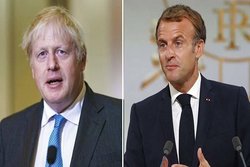 ماکرون و جانسون روسیه را با «وضع تحریم‌هایی» تهدید کردند