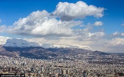 کیفیت هوای تهران دوشنبه ۲۷ اردیبهشت ۱۴۰۰