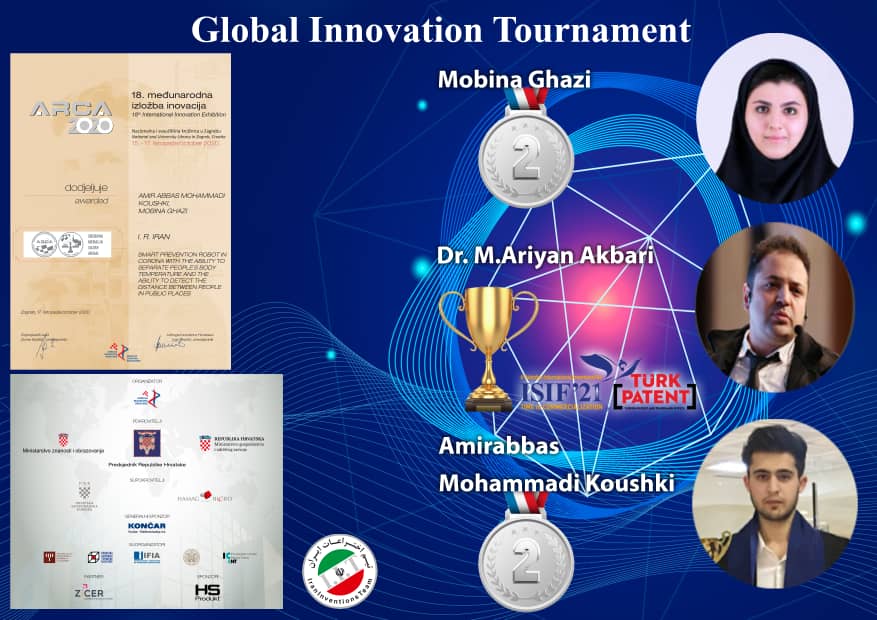 کسب مدال نقره تیم اختراعات در مسابقات جهانی تسلا و ARCA کرواسی