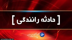 برخورد پژو با مانع یک فوتی بر جای گذاشت