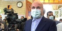 قالیباف در مسجد ابوذر رأی خود را به صندوق انداخت