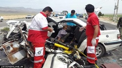 نجات ۵۲ نفر از مصدومین سوانح ترافیکی در ۷۲ ساعت گذشته