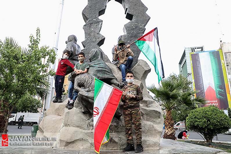 گردهمایی کودکان تهرانی به یاد کودکان مظلوم فلسطین