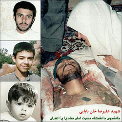 پسرم وصیت کرده بود پیکرش را به‌کتابخانه‌اش ببریم