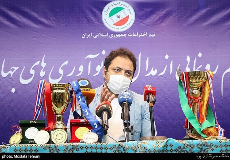 گزارش تصویری از نشست خبری و مراسم رونمایی از مدال های جهانی تیم اختراعات ایران