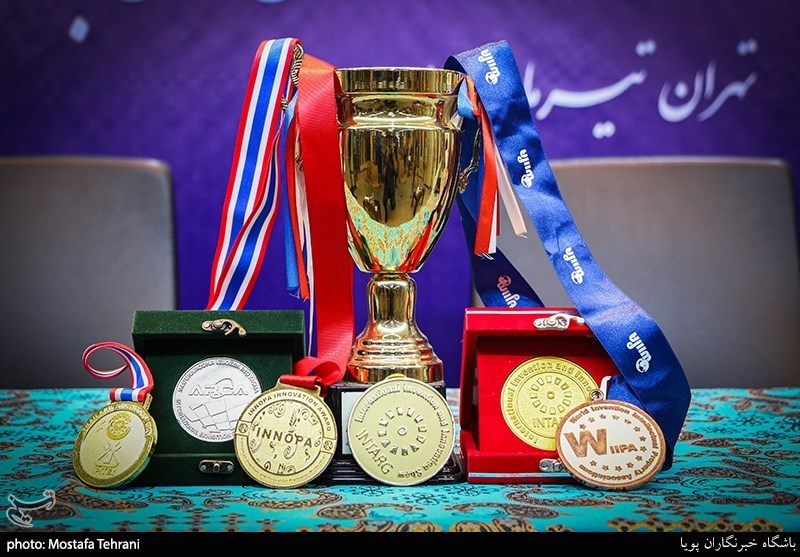 گزارش تصویری از نشست خبری و مراسم رونمایی از مدال های جهانی تیم اختراعات ایران