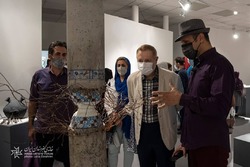 افتتاح دومین سالانه نمایشگاه کاربردی‌های معناگرا در خانه هنرمندان ایران