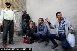 طرح ستاد مبارزه با مواد مخدر برای جمع آوری معتادان شوش