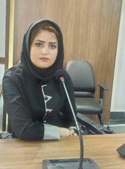 «فاطمه طایی»  خبرنگارمعلول